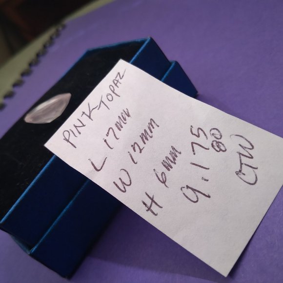 Brazilian Pink Topaz 9.175 CTW - Picture 5 of 9